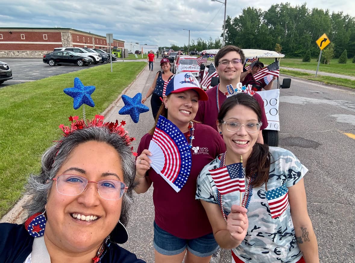 Sault SCCU 4th of July Parade Float